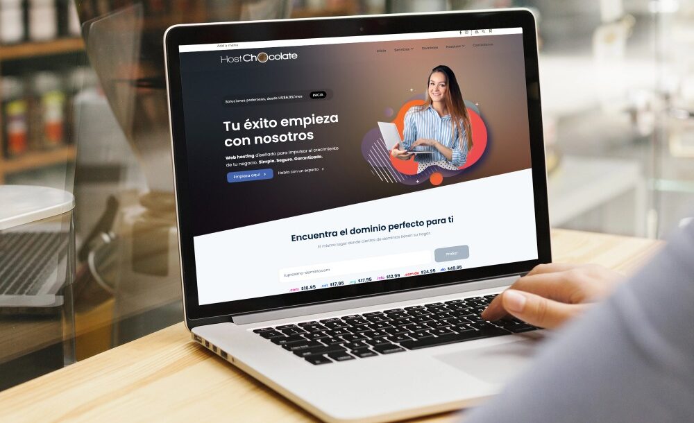 Nuevo home de HostChocolate.com